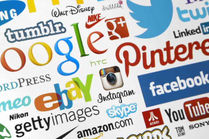 Internet properties logos