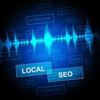 Modern local SEO speech pattern graphic