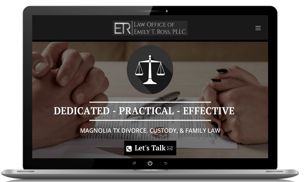 Best web design company for attorneys website screenshot