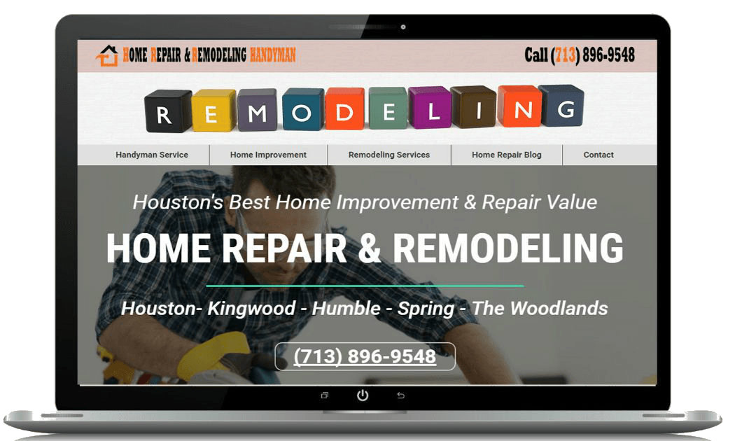 Home Improvement Website Design