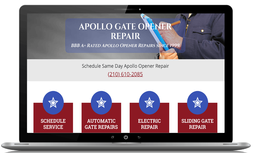 Organic SEO company website desktop screenshot