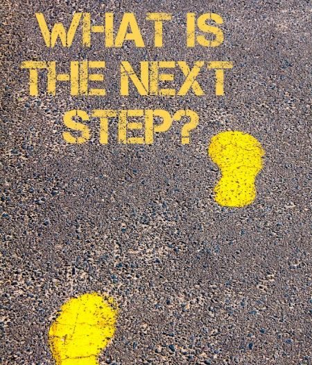 What are next steps to Kingwood SEO sign painted on sidewalk